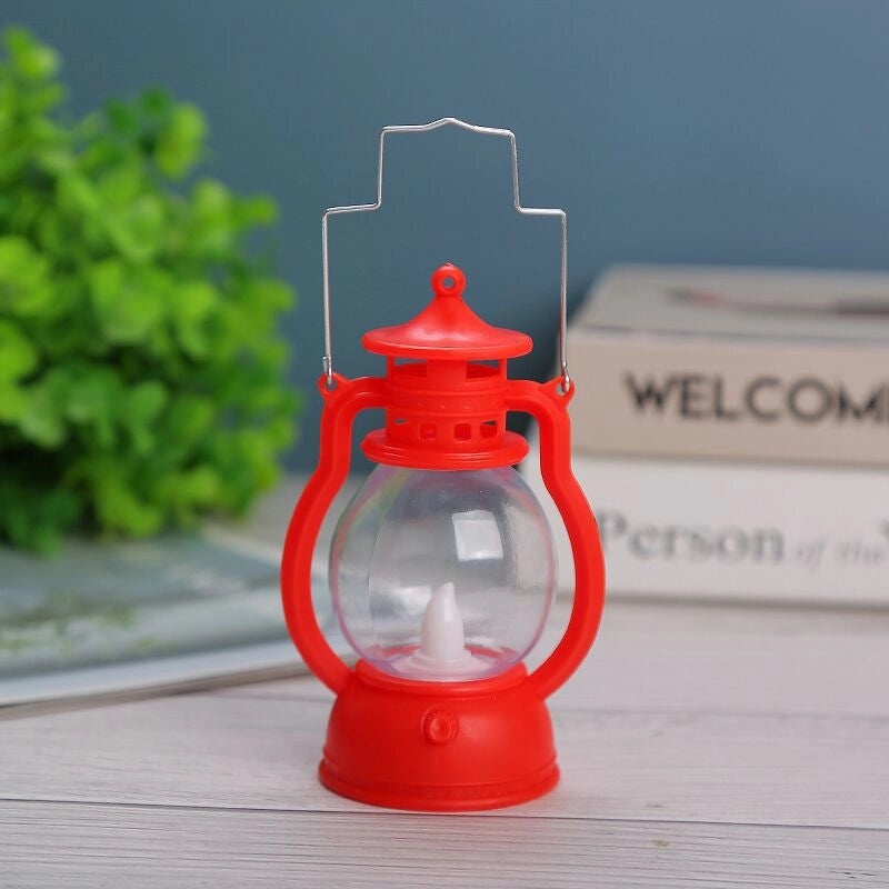 Retro Kerosene Lamp Christmas Decoration Small Lantern Creative Festival Atmosphere Gift | Home Decor & Seasonal Decorations