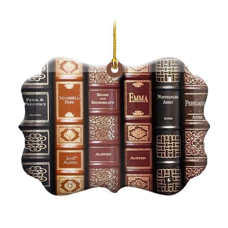 2023 Acrylic Heart-Shaped Book Lover Ornament for Librarians | Home Decor & Book Accessories