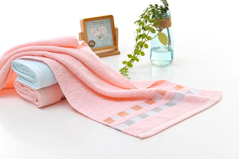 Gaoyang Cotton Absorbent Face Towel Embroidered Polyester Cotton Soft Washcloth Independent Packaging|Home & Living - Bath Towels
