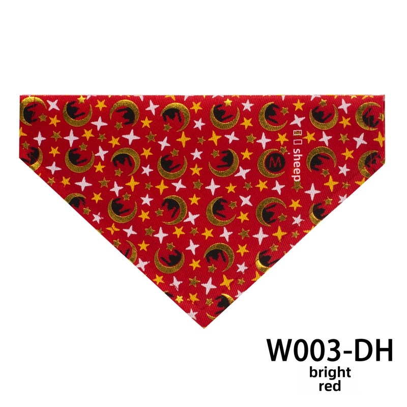 Dog Triangle Bandana Pet Scarf Saliva Towel Bib for Cats and Dogs | Pet Supplies