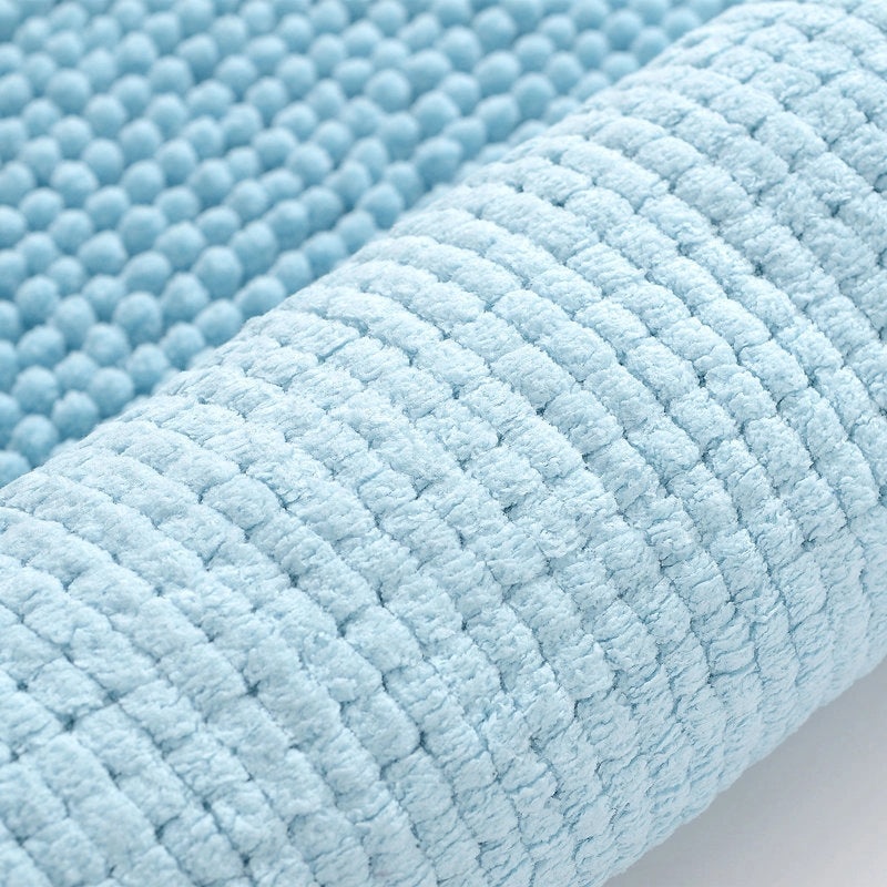 Soft Chenille Plush Floor Mat | Bathroom & Bedroom Carpet Absorbent Door Rug | Home Decor Accessories|Bath Mats