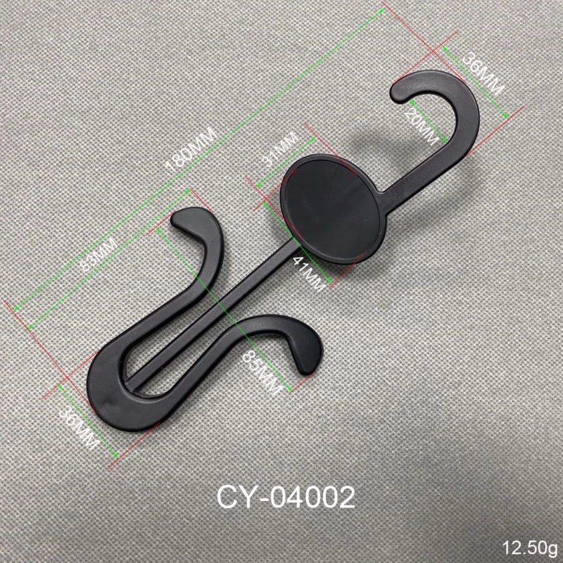 Durable Solid Color Plastic Hooks for Everyday Use|Home Organization & Storage Accessories