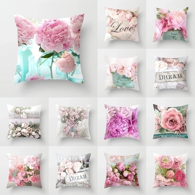 Chic Minimalist Color Block Polyester Pillow Covers for Vacation Home Decor|Home Decor & Accessories