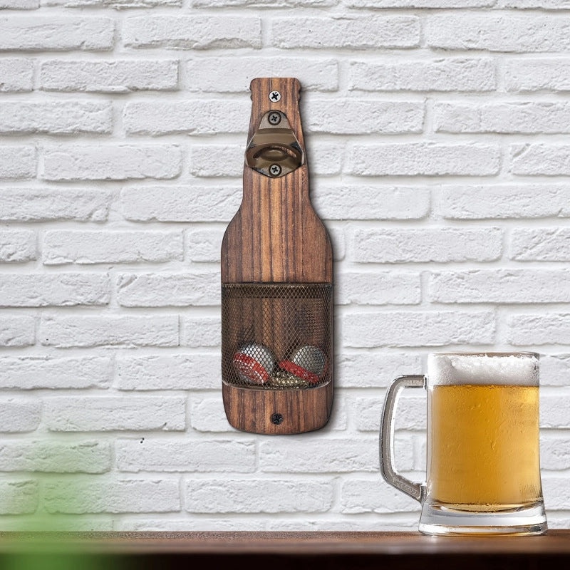 Vintage Wooden Wine Bottle Holder|Home Decor & Wine Accessories