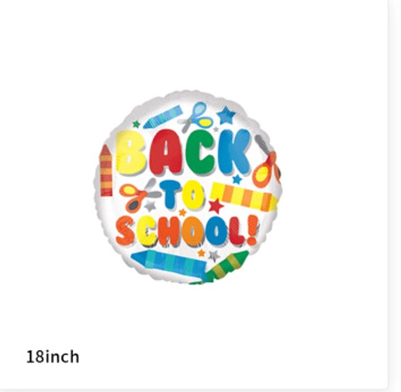 Back To School Cute Classic Letter Pencil Aluminum Foil Balloons for Party Festival Decor|Party Supplies Balloons