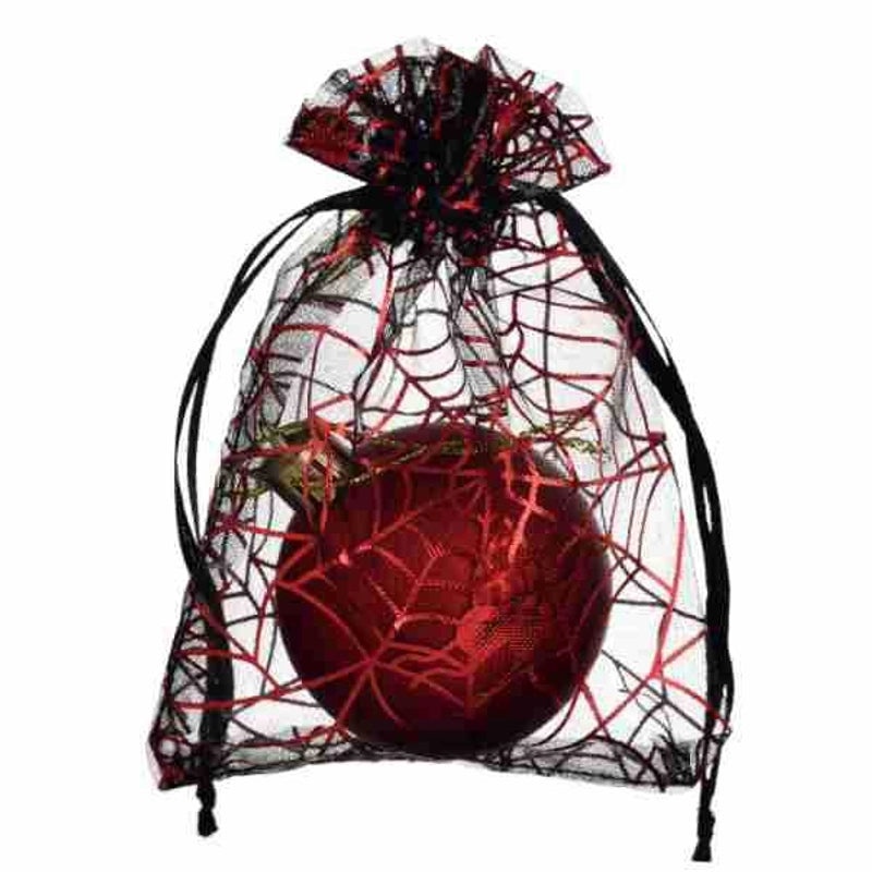 Halloween Spider Web Bat Skull Gift Bags Gauze Party Supplies Christmas Festival Wrapping|Party Supplies