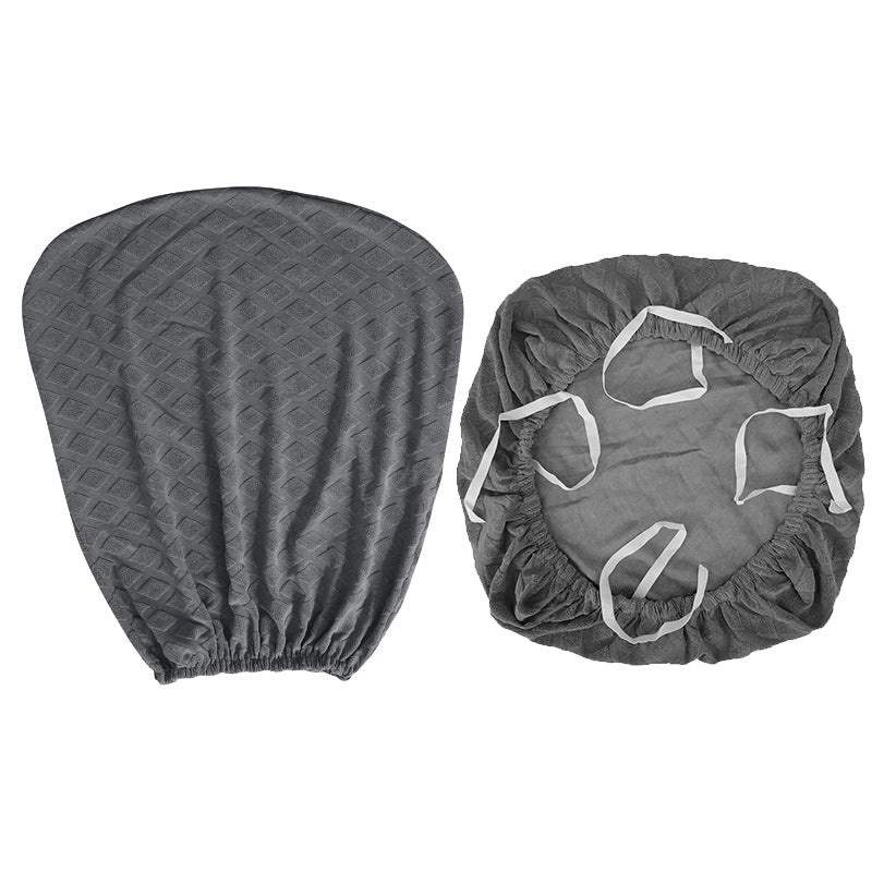 Elastic Jacquard Office Swivel Chair Cover Split Stool Backrest Protector Stretch Chair Cover|Office Furniture Accessories