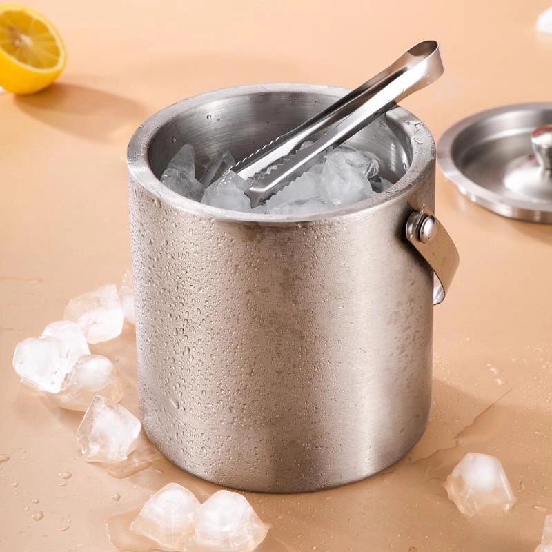 304 Stainless Steel Ice Bucket for Bar & Home Use | Kitchen & Dining Accessories