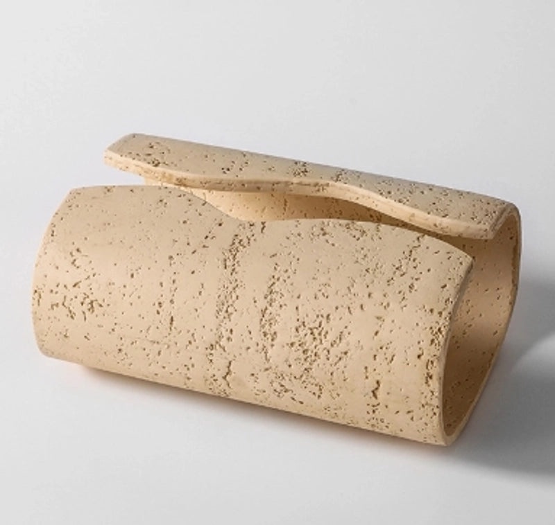 Elegant Solid Color Resin Tissue Box for Living Room | Home Decor Accessories