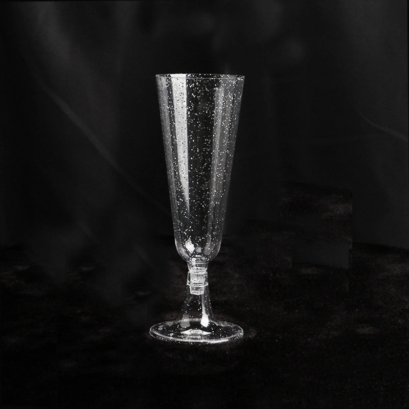 Phnom Penh Clear Plastic Goblet Dessert Cups Disposable Mousse Jelly Pudding Wedding Party Tableware|Disposable Dessert Cups