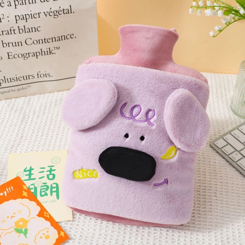 Cartoon Flower Pattern High Density PVC Hot Water Bag for Fans & Heating | Home & Living Accessories
