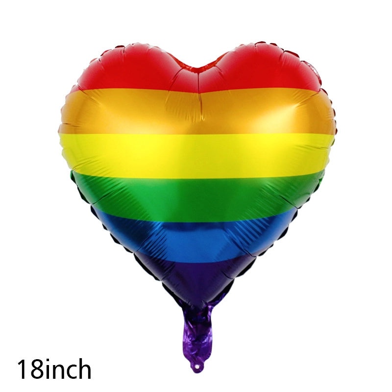 Classic Letter Heart Shape Aluminum Foil Balloons for Birthday Party Festival Decoration|Party Supplies Balloons