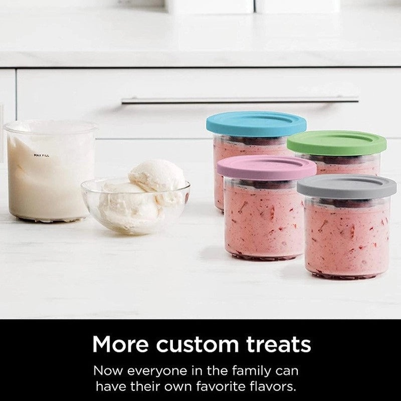 Ninja Ice Cream Storage Jar NC299AM C300s Series - Durable Dessert Container|Kitchen Storage & Containers