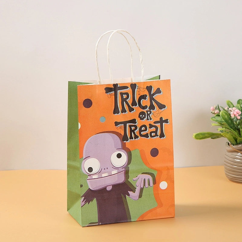 Halloween Adorable Cartoon Paper Treat Bags|Party Supplies