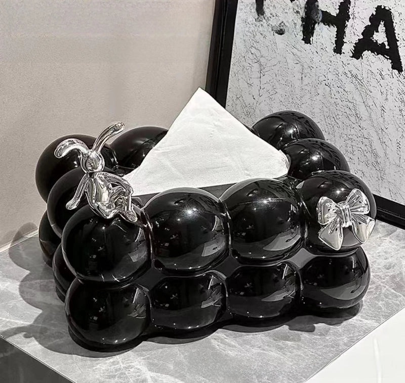 Cute Cotton Candy Design Tissue Box for Living Room Coffee Table | Home Decor & Tissue Holders