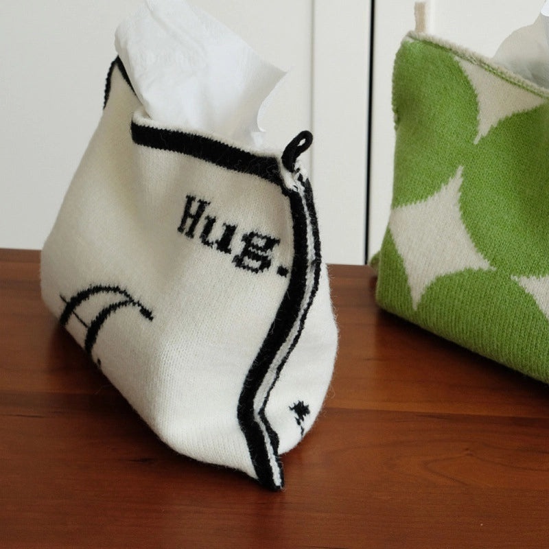 Nordic Lattice Heart Tulip Pattern Polyester Food Storage Containers|Kitchen Storage & Organization