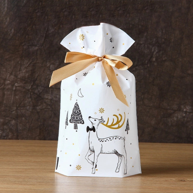 Polka Dot Drawstring Ribbon Pocket Bag for Small Jewelry and Daily Gifts | Jewelry Storage Accessories