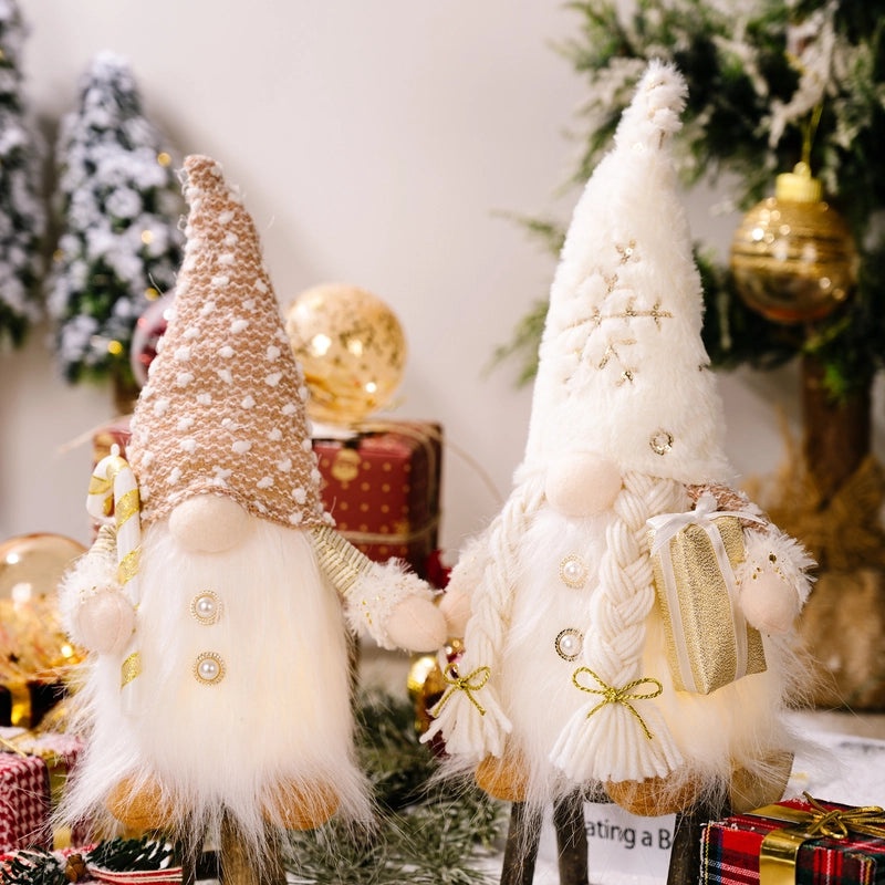 Christmas Rudolph Doll Table Decoration Cute Festive Party Ornament|Holiday Decor