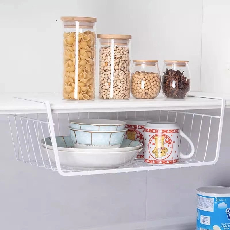 Multipurpose Hanging Storage Rack for Kitchen Dorm Office Desk Wardrobe Cabinet Organizer|Home Storage & Organization