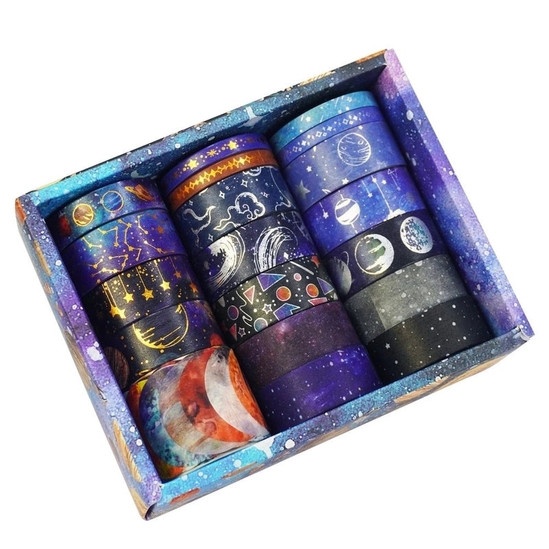 Cartoon School Themed Washi Tape Set for Casual Crafting|Washi Tape & Decorative Tapes