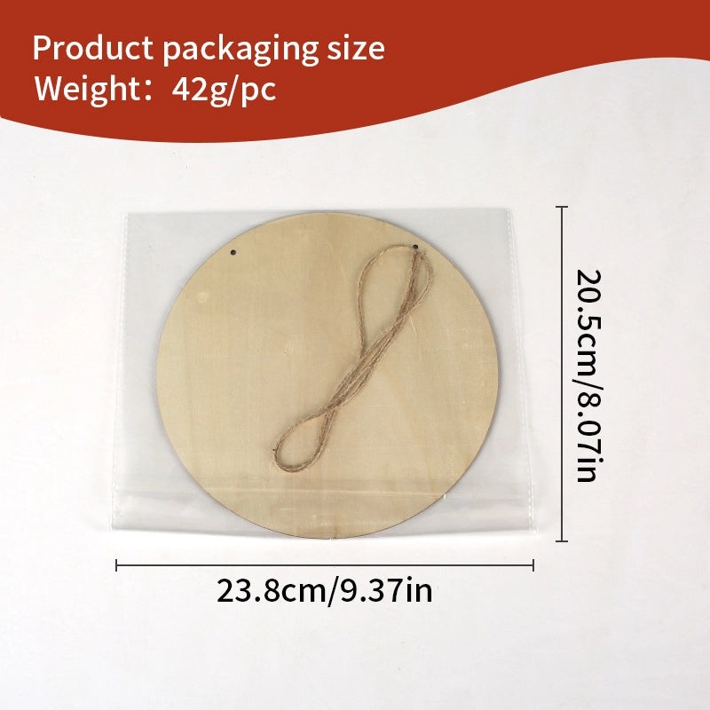 Minimalist Wooden Human Figure Christmas Party Decoration Travel Selfie Casual Elegant 1 Piece|Home Decor & Party Supplies