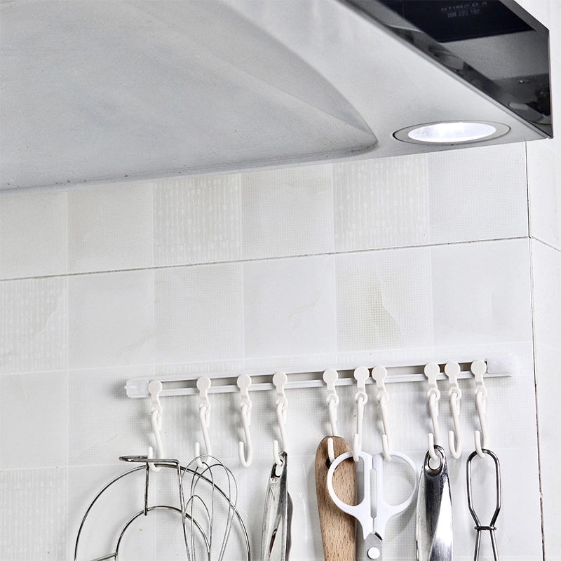 Minimalist Solid Color Plastic Hooks for Casual Use|Home Organization & Storage Accessories