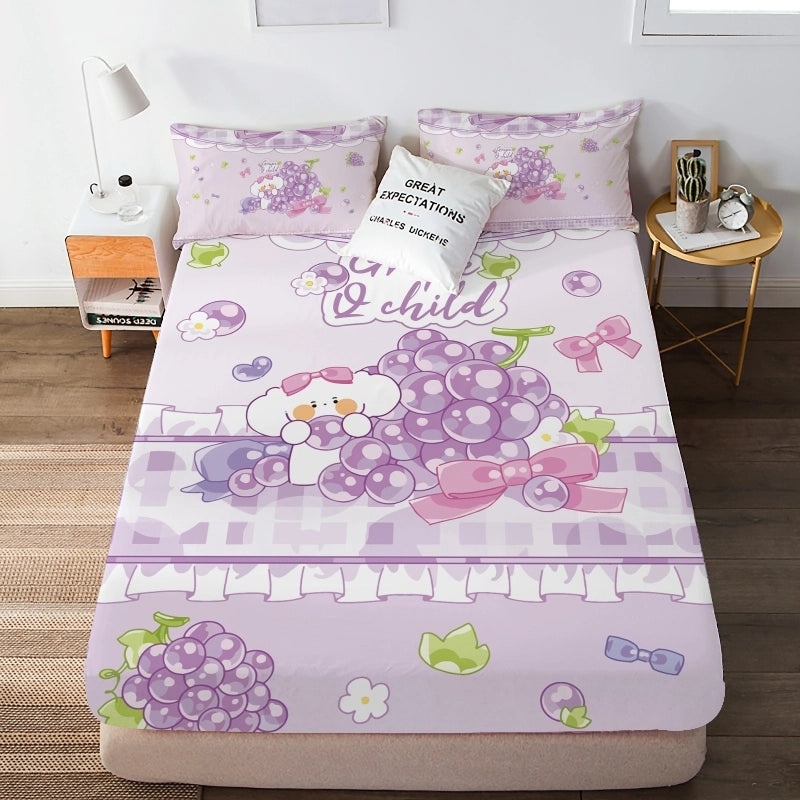 Cute Cartoon Character Polyester Pillowcase for Bedding | Home & Living Bedding Accessories