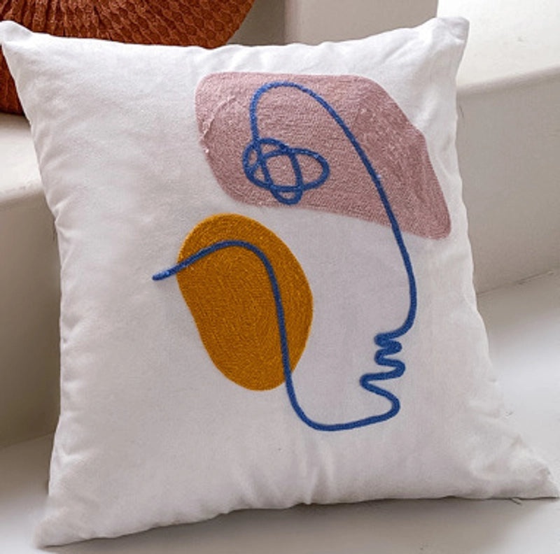 Modern Polyester Pillow Covers with Stylish Lines for Couch and Sofa Decor|Home Decor & Pillows