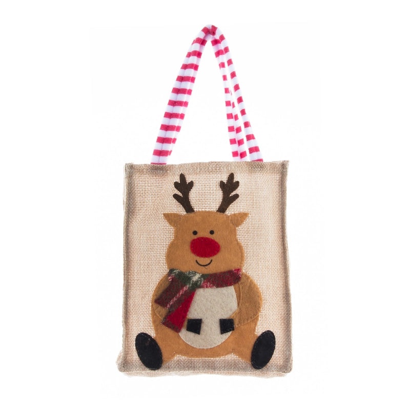 Cute Christmas Santa Claus Snowman Elk Gift Bags | Holiday Gift Wrapping Supplies