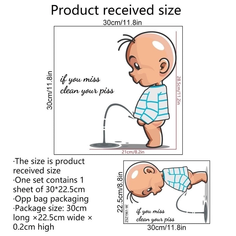 Vacation Cartoon PVC Wall Decal for Home Decor|Home Decor