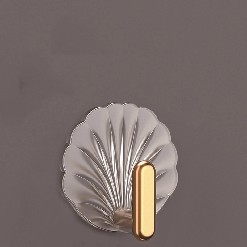 Minimalist Shell-Shaped Plastic Hooks for Home Organization|Home Organization Accessories