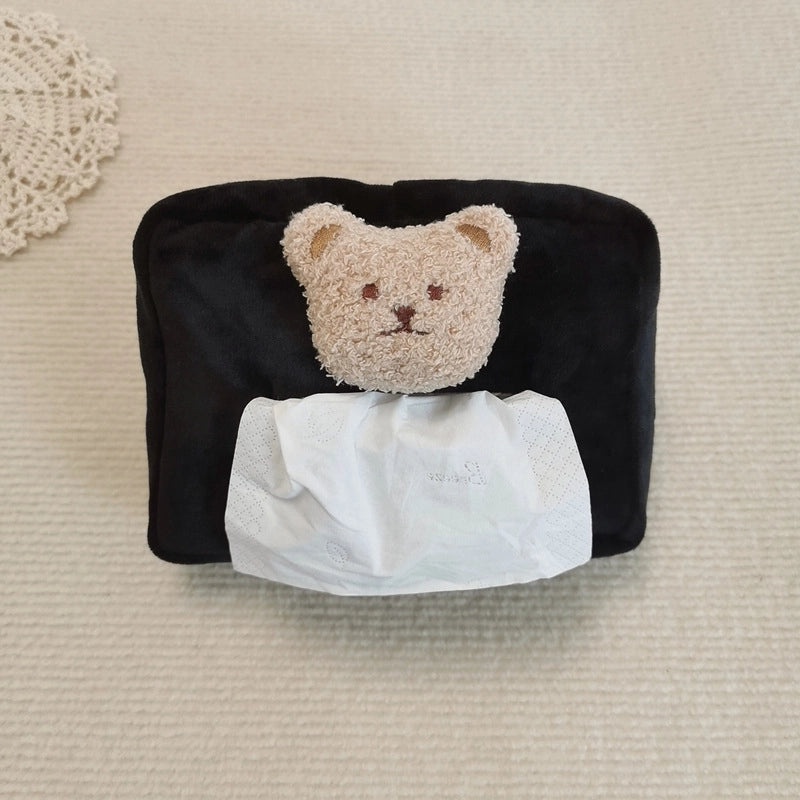 Plush Bear Tissue Dispenser for Casual Vacation Use | Home Decor & Accessories
