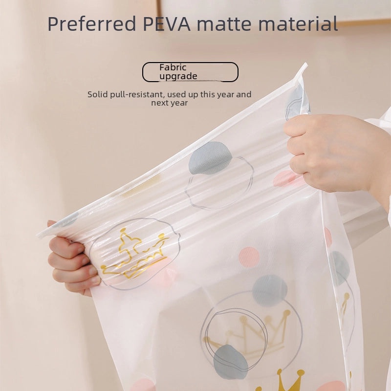 Dustproof PEVA Mat Cover with Drawstring Pocket | Home Storage & Organization