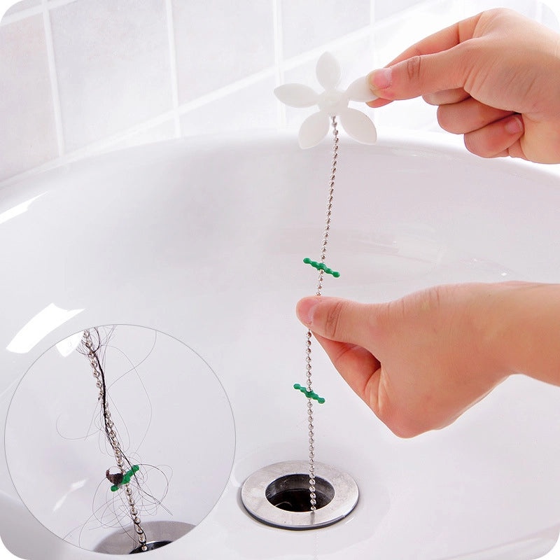 Sink Hair Catcher Anti-Clogging Tool | Kitchen & Bathroom Drain Cleaning Accessories