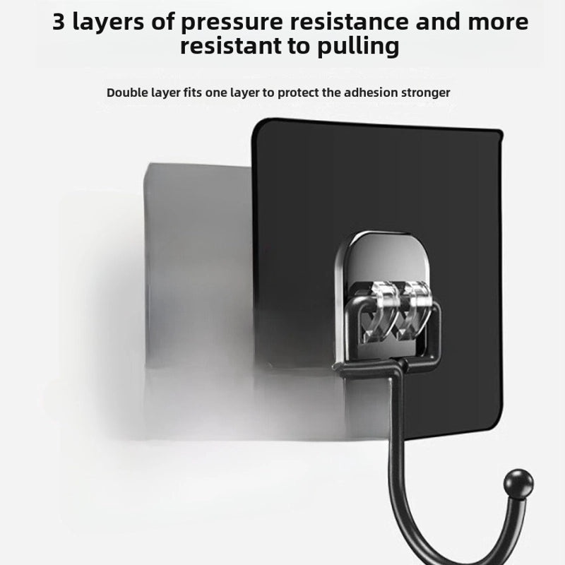 Large Transparent Strong Adhesive Hook for Kitchen & Bathroom | Home & Living Accessories