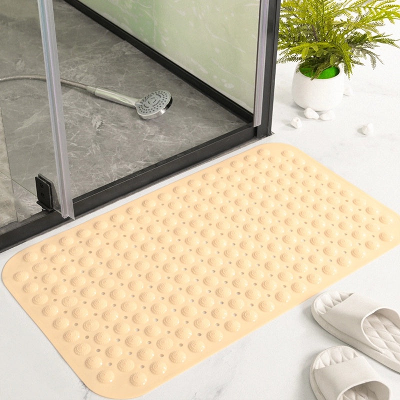 Modern Minimalist Solid Color Non-slip PVC Bathroom Mat Anti-slip Shower Floor Mat|Home & Bathroom Accessories