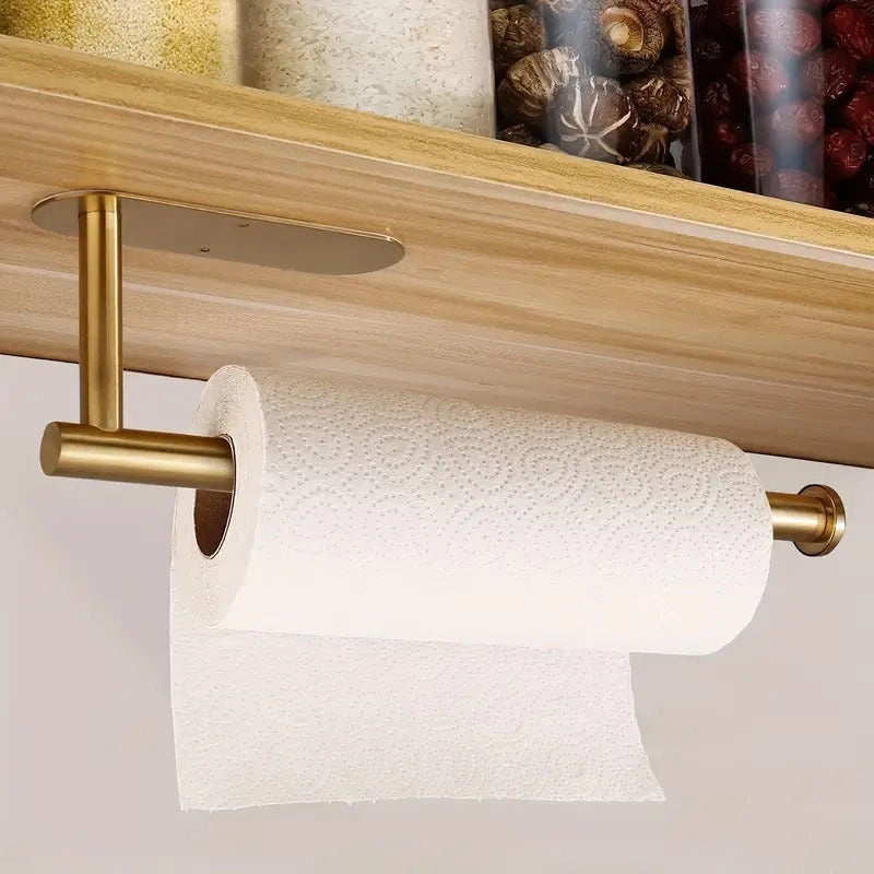 Minimalist Solid Color Stainless Steel Tissue Box Holder|Home & Living Accessories