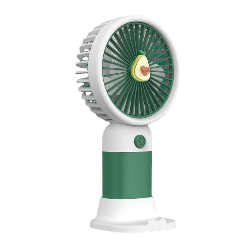 Mini Portable Solid Color Plastic Fan|Home & Garden Accessories
