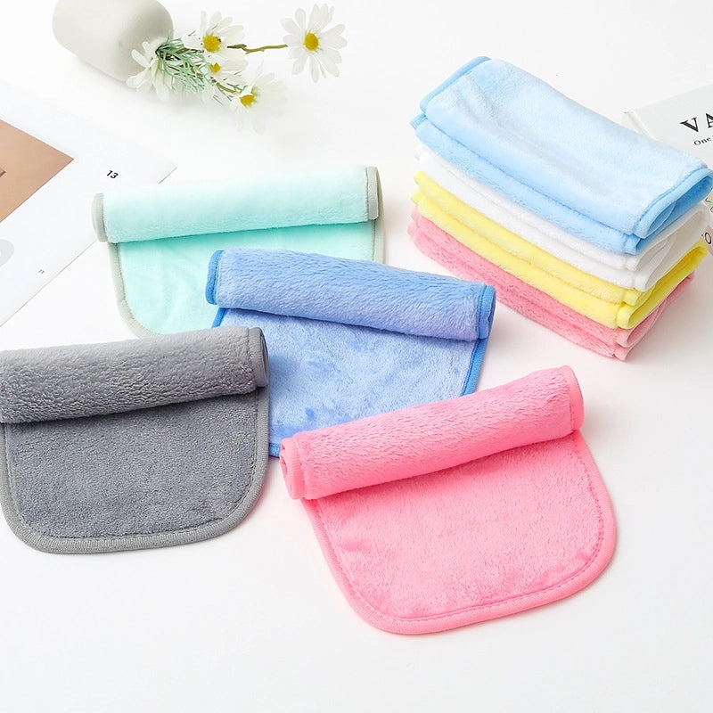 Minimalist Solid Color Superfine Fiber Towels Soft Absorbent Hand Towels|Home & Living - Towels
