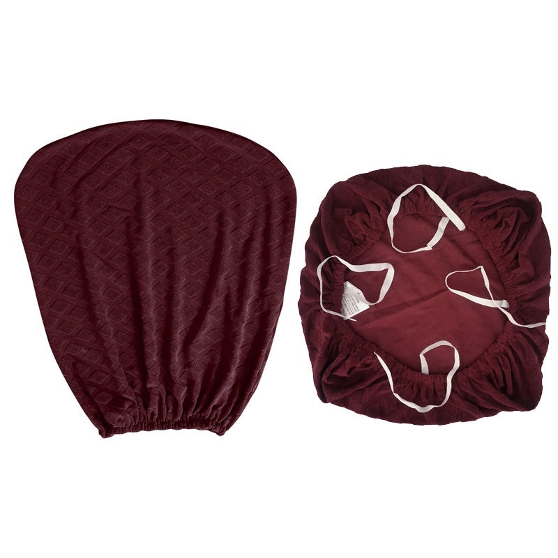 Elastic Jacquard Office Swivel Chair Cover Split Stool Backrest Protector Stretch Chair Cover|Office Furniture Accessories