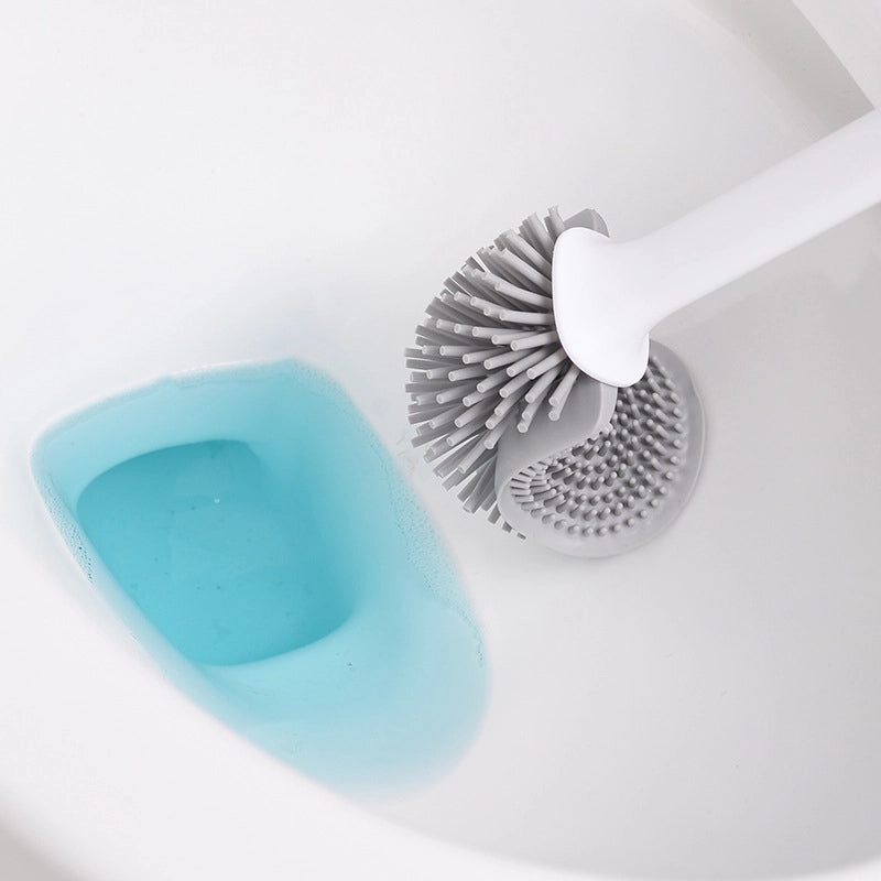 Elegant Solid Color Toilet Brush for Home Cleaning|Household & Cleaning Supplies