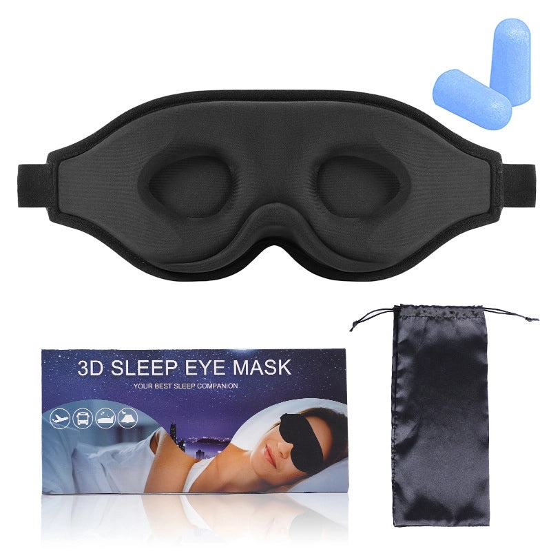 Breathable Memory Foam Sleep Mask for Men and Women Non-Pressure Stereo Eye Shade | Sleep Accessories