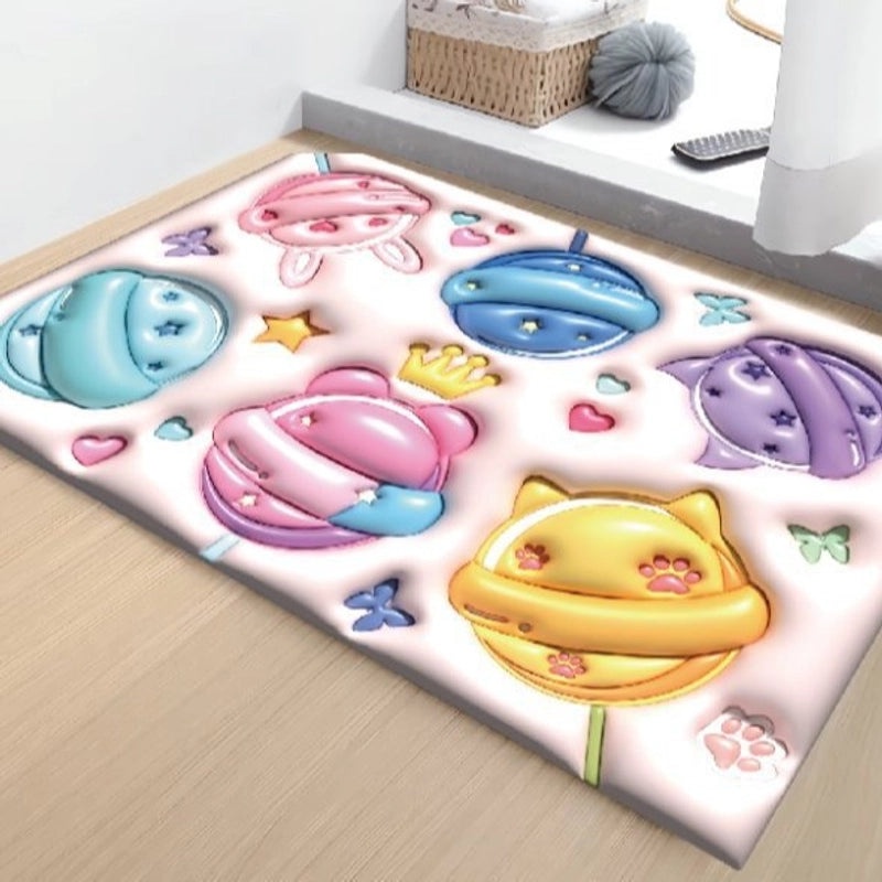 Vacation Casual Floral Diatom Mud Bath Accessory | Bath & Body Care