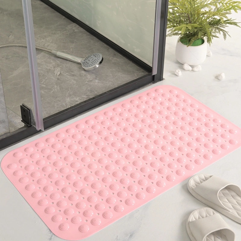 Modern Minimalist Solid Color Non-slip PVC Bathroom Mat Anti-slip Shower Floor Mat|Home & Bathroom Accessories