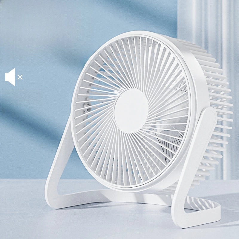 5-inch Mini USB Silent Electric Desktop Fan Compact Small Circulating Fan for Office and Home Use|Home & Office Fans