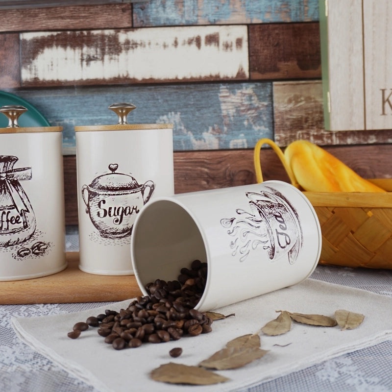 Vintage Minimalist Letter Metal Storage Box | Home Organization