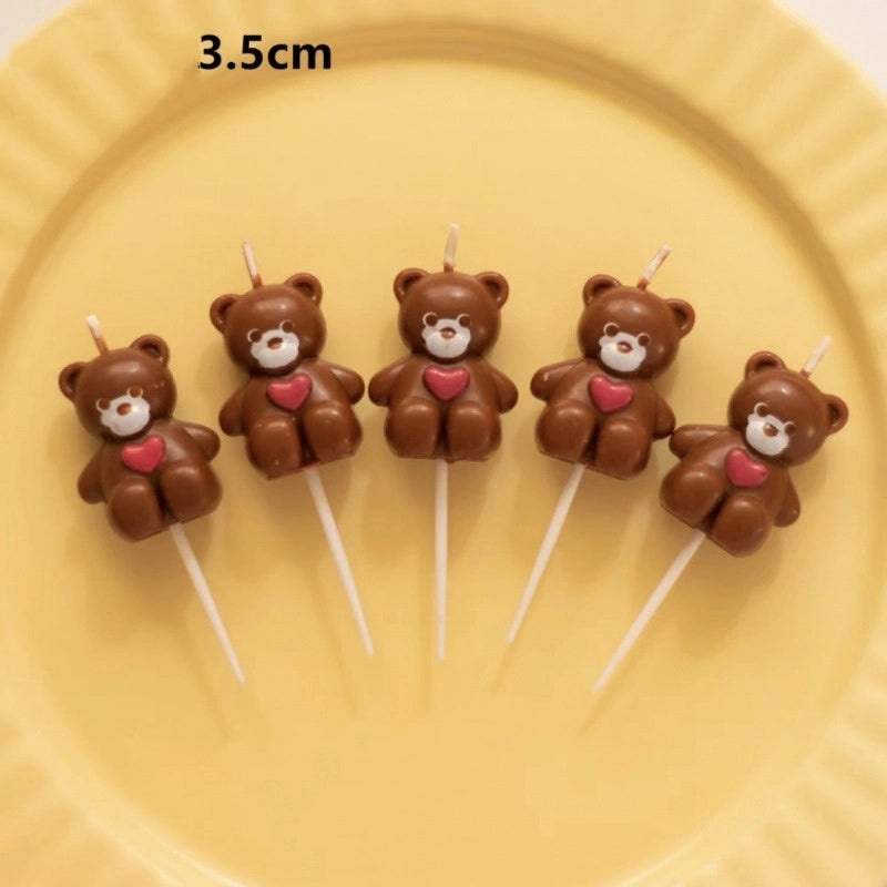 Romantic Minimalist Bear Pendant Necklace for Valentine's Day Birthday Casual Wear|Jewelry & Accessories