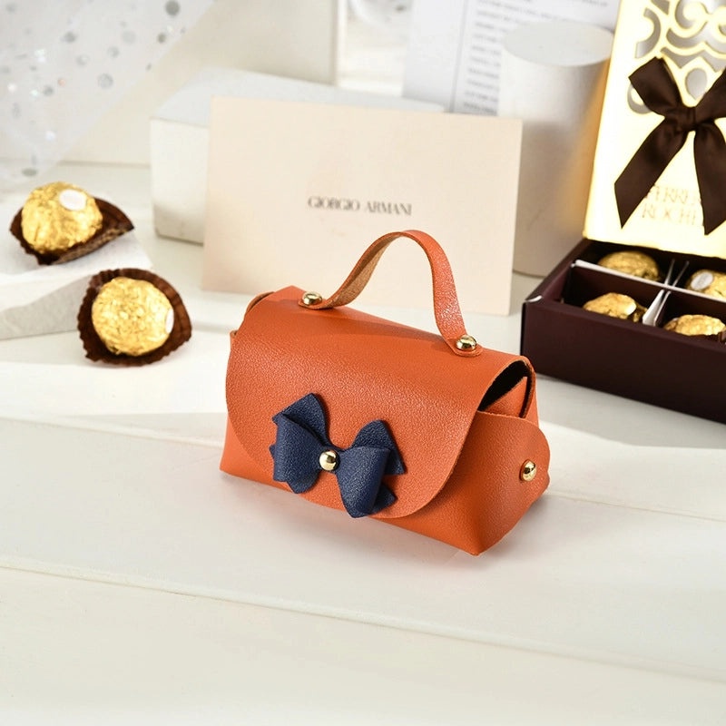 Valentine's Day Wedding Bow Knot PU Leather Gift Wrap Supplies|Gift Wrapping & Packaging Supplies