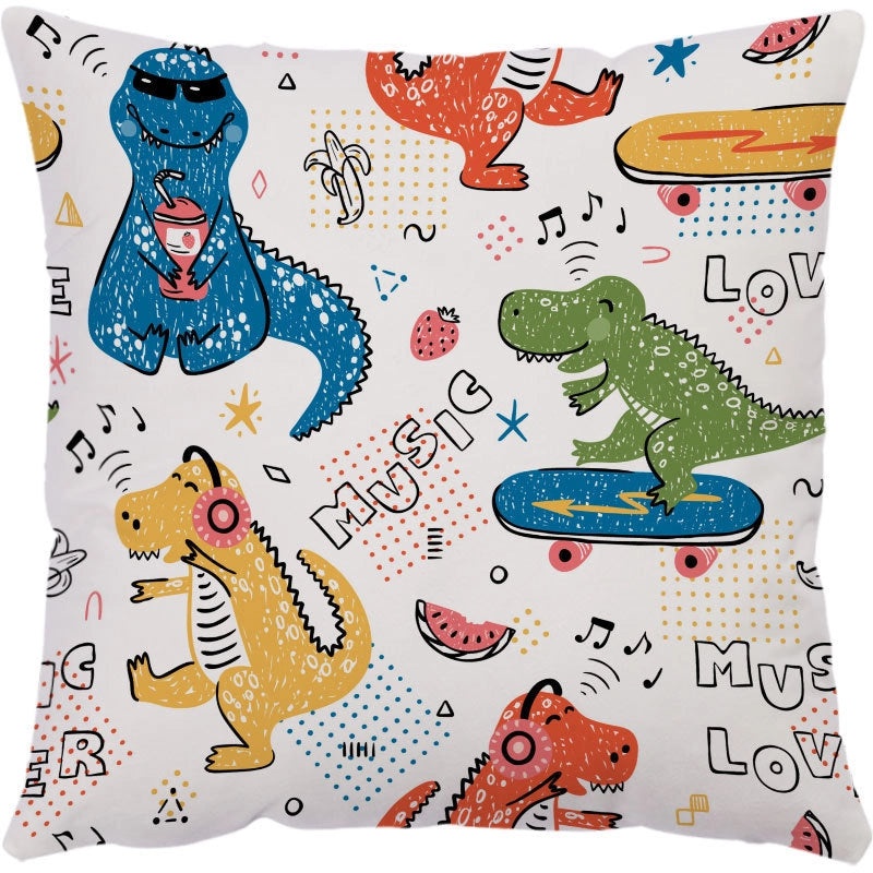 Adorable Animal & Butterfly Flannel Pillow Covers for Couch Sofa Decoration|Home Decor Pillows