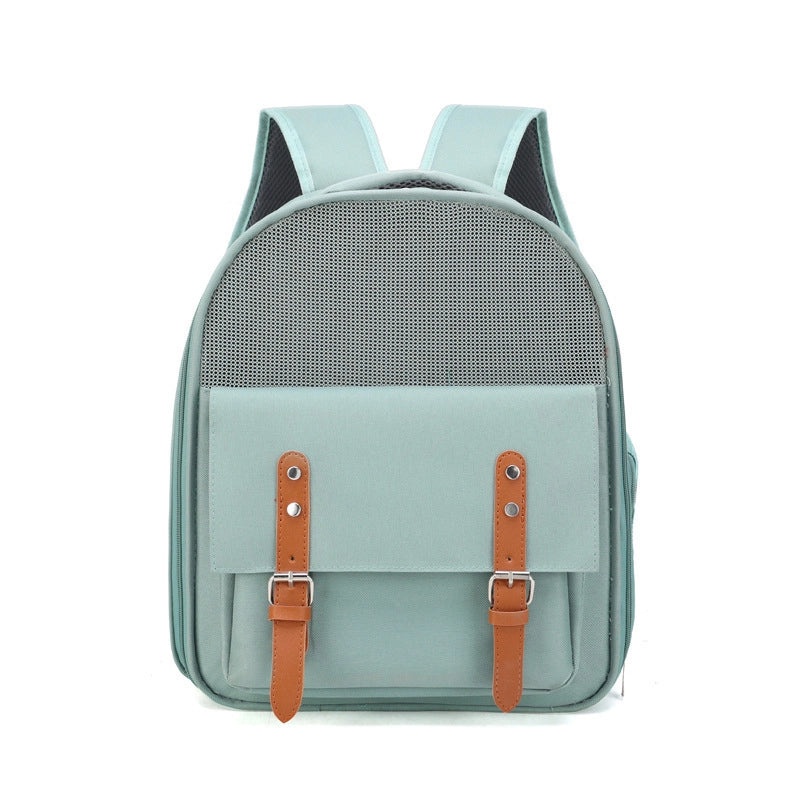 Portable Breathable Cat Carrier Bag Oxford Cloth Scratch Resistant Foldable Pet Backpack for Travel|Pet Carriers & Backpacks